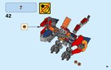 Bauanleitungen LEGO - NEXO KNIGHTS - 70361 - Macys Robo-Abwurfdrache: Page 39