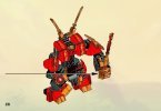 Bauanleitungen LEGO - 70500 - Kai's Fire Mech: Page 28