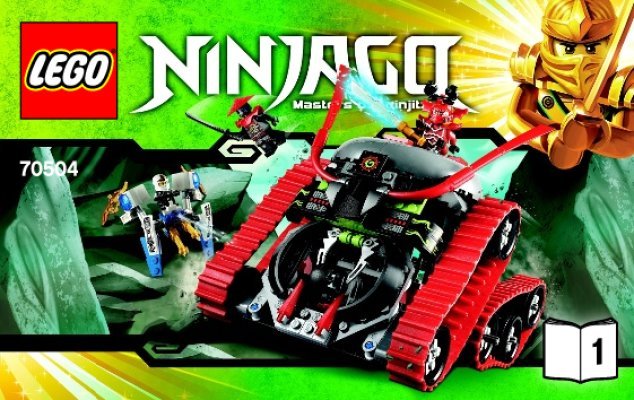 Bauanleitungen LEGO - NINJAGO - 70504 - Garmatron: Page 1