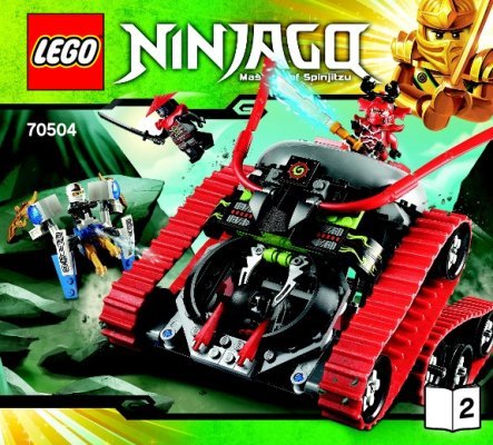 Bauanleitungen LEGO - NINJAGO - 70504 - Garmatron: Page 1