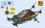 Bauanleitungen LEGO - NINJAGO - 70589 - Felsen-Buggy: Page 44