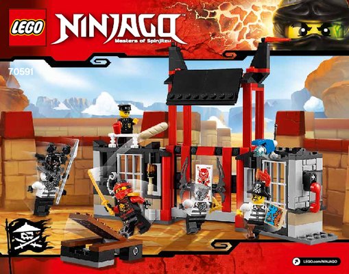 Bauanleitungen LEGO - NINJAGO - 70591 - Kryptarium-Gefängnisausbruch: Page 1