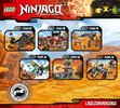 Bauanleitungen LEGO - NINJAGO - 70593 - Der Grüne Energie-Drache: Page 77