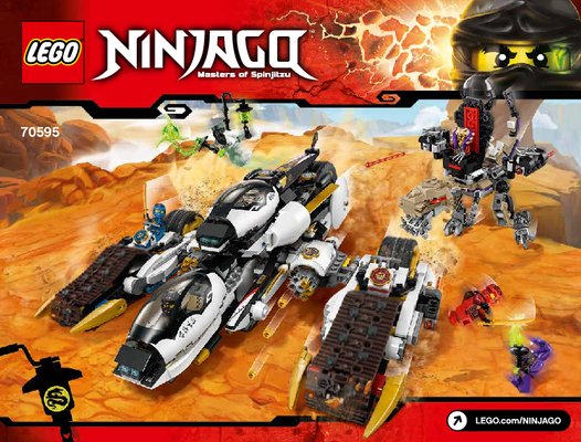 Bauanleitungen LEGO - NINJAGO - 70595 - Ultra-Tarnkappen-Fahrzeug: Page 1