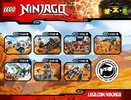 Bauanleitungen LEGO - NINJAGO - 70596 - Samurai X Höhlenchaos: Page 216