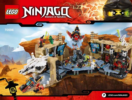 Bauanleitungen LEGO - NINJAGO - 70596 - Samurai X Höhlenchaos: Page 1