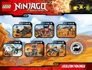 Bauanleitungen LEGO - NINJAGO - 70596 - Samurai X Höhlenchaos: Page 216