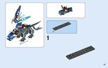 Bauanleitungen LEGO - NINJAGO - 70602 - Jays Elementardrache: Page 17