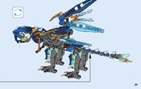 Bauanleitungen LEGO - NINJAGO - 70602 - Jays Elementardrache: Page 59