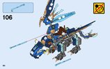 Bauanleitungen LEGO - NINJAGO - 70602 - Jays Elementardrache: Page 60