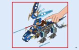 Bauanleitungen LEGO - NINJAGO - 70602 - Jays Elementardrache: Page 61