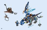 Bauanleitungen LEGO - NINJAGO - 70602 - Jays Elementardrache: Page 62