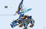 Bauanleitungen LEGO - NINJAGO - 70602 - Jays Elementardrache: Page 47