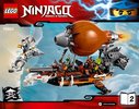 Bauanleitungen LEGO - NINJAGO - 70603 - Kommando-Zeppelin: Page 1