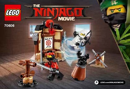 Bauanleitungen LEGO - THE LEGO NINJAGO MOVIE - 70606 - Spinjitzu-Training: Page 1