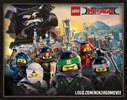 Bauanleitungen LEGO - THE LEGO NINJAGO MOVIE - 70608 - Meister Wu's Wasser-Fall: Page 71