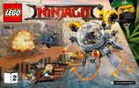 Bauanleitungen LEGO - THE LEGO NINJAGO MOVIE - 70610 - Turbo Qualle: Page 1