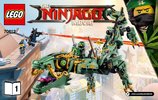 Bauanleitungen LEGO - THE LEGO NINJAGO MOVIE - 70612 - Mech-Drache des Grünen Ninja: Page 1