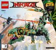 Bauanleitungen LEGO - THE LEGO NINJAGO MOVIE - 70612 - Mech-Drache des Grünen Ninja: Page 1