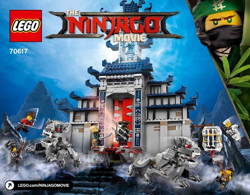 Bauanleitungen LEGO - THE LEGO NINJAGO MOVIE - 70617 - Ultimativ ultimatives Tempel-Versteck: Page 1