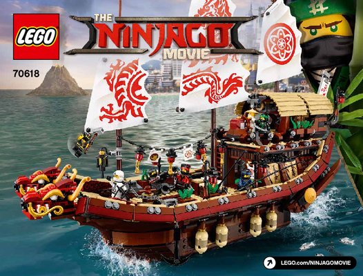 Bauanleitungen LEGO - THE LEGO NINJAGO MOVIE - 70618 - Ninja-Flugsegler: Page 1