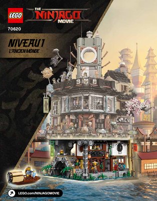 Bauanleitungen LEGO - THE LEGO NINJAGO MOVIE - 70620 - NINJAGO® City: Page 1