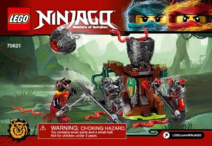 Bauanleitungen LEGO - NINJAGO - 70621 - Vermillion Falle: Page 1