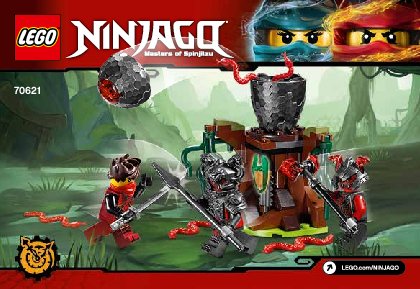 Bauanleitungen LEGO - NINJAGO - 70621 - Vermillion Falle: Page 1