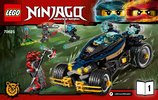 Bauanleitungen LEGO - NINJAGO - 70625 - Samurai Turbomobil: Page 1