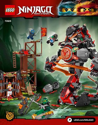 Bauanleitungen LEGO - NINJAGO - 70626 - Verhängnisvolle Dämmerung: Page 1