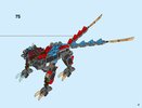 Bauanleitungen LEGO - NINJAGO - 70627 - Drachenschmiede: Page 47