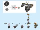 Bauanleitungen LEGO - 70632 - Quake Mech: Page 109