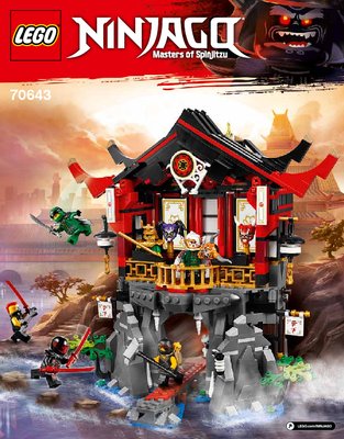 Bauanleitungen LEGO - 70643 - Temple of Resurrection: Page 1