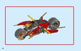 Bauanleitungen LEGO - 70667 - Kai's Blade Cycle & Zane's Snowmobile: Page 74