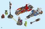 Bauanleitungen LEGO - 70667 - Kai's Blade Cycle & Zane's Snowmobile: Page 46