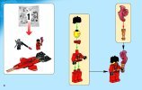 Bauanleitungen LEGO - NINJAGO - 70721 - Kais Super-Jet: Page 4