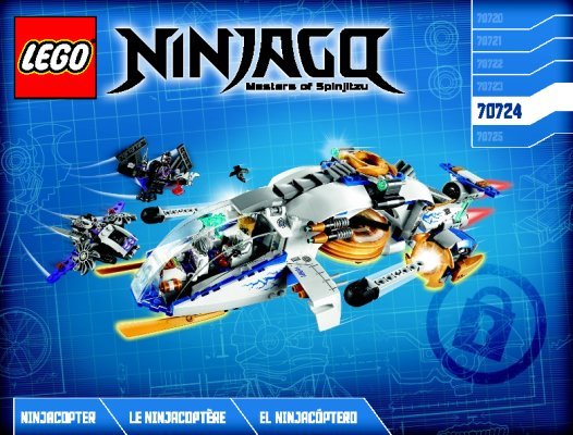 Bauanleitungen LEGO - NINJAGO - 70724 - NinjaCopter: Page 1