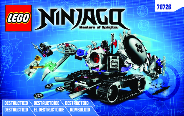 Bauanleitungen LEGO - NINJAGO - 70726 - Destructoid: Page 1