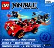 Bauanleitungen LEGO - NINJAGO - 70727 - X-1 Ninja Supercar: Page 1