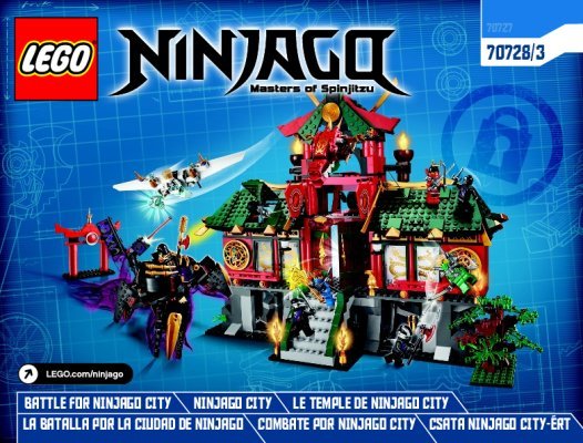 Bauanleitungen LEGO - NINJAGO - 70728 - Ninjago City: Page 1