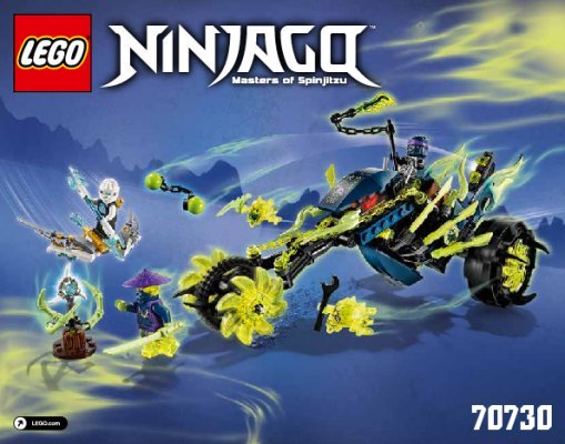 Bauanleitungen LEGO - NINJAGO - 70730 - Kettenrad-Hinterhalt: Page 1