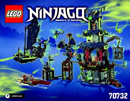 Bauanleitungen LEGO - NINJAGO - 70732 - Die Stadt Stiix: Page 1