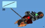 Bauanleitungen LEGO - NINJAGO - 70733 - Cole's Donner-Bike: Page 43