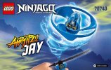 Bauanleitungen LEGO - NINJAGO - 70740 - Airjitzu Jay Flieger: Page 1