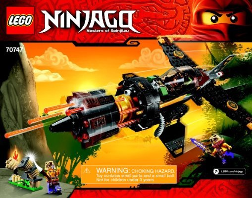 Bauanleitungen LEGO - NINJAGO - 70747 - Cole's Felsenbrecher: Page 1