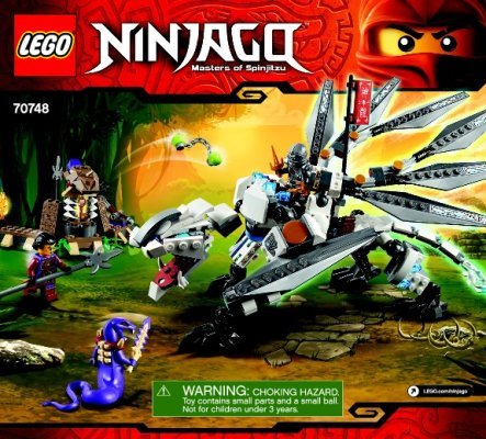 Bauanleitungen LEGO - NINJAGO - 70748 - Titandrache: Page 1