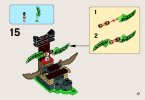 Bauanleitungen LEGO - NINJAGO - 70752 - Dschungelfalle: Page 17