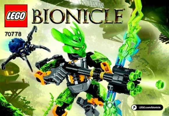 Bauanleitungen LEGO - BIONICLE - 70778 - Hüter des Dschungels: Page 1