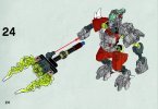 Bauanleitungen LEGO - BIONICLE - 70779 - Hüter des Steins: Page 24