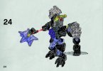 Bauanleitungen LEGO - BIONICLE - 70781 - Hüter der Erde: Page 24